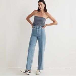Madewell The Perfect Vintage Wideleg Jean - Pintuck Edition -Sold Out